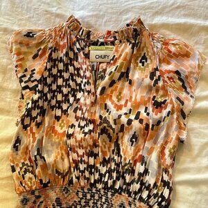 Chufy Silk, Fall size L Maxi Dress